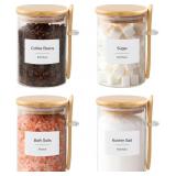 $22 TIPGO Sugar Jar Bath Salt Container   17 oz Gl