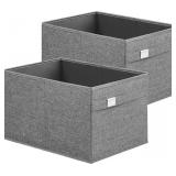 $16 SONGMICS Storage Baskets, Set of 2 Extra Large