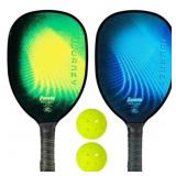 $19 Franklin Sports 2-Player Wood Journey Paddle/B