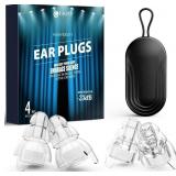$16 Reure High Fidelity Concert Ear Plugs, Noise C