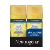 $17 Neutrogena Beach Defense Lotion - Twin Pack -