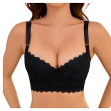 $20 Push Up Lace Bra Soft Underwire T-Shirt Bras A
