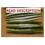 $76 5' Stick Senko Style Baby Bass aka Watermelon