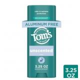 $10 Tom's of Maine Unscented Natural Deodorant, Al