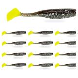 $8 Soft Plastic Paddle Tail Swimbaits   3 1/4', 4'