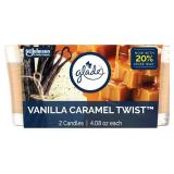 $9 Glade 1-Wick Scented Candle Jar, Vanilla Carame
