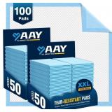 $49 AAY Disposable Bed Pads 30'X36' (100pcs) Tear-