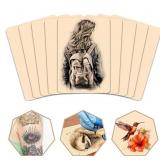 $16 Blank Tattoo Practice Skins, 10Pcs 7.6'x 5.7'