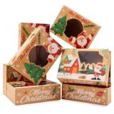 $17 24 Pack Christmas Cookie Boxes - 8.25'x6'x2.75