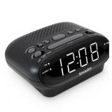 $25 Sharp Digital Dual Alarm Clock with AM/FM Radi