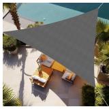 $37 Shade&Beyond Triangle Sun Shade Sail 16'X16'X1