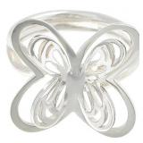 $85 TANYA MOSS MONARCH BUTTERFLY RING size 5/6 ste