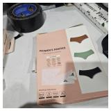 $15 Womens panties 6 pairs size small solid color