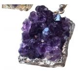 $100 HERKIMER MINES Amethyst Crystal Cluster Penda