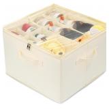 $28 Shoe Organizer for Closet, Foldable Fabric Sho