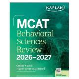 $47 MCAT Behavioral Sciences Review 2026-2027: Onl