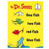 $10 One Fish Two Fish Red Fish Blue Fish (Large ty