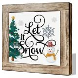 $10 Winter Wood Sign, Wooden Box Signs for Home De