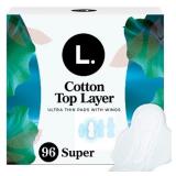 $19 L . Ultra Thin Super Regular Menstrual Pads -