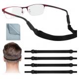 $9 Adjustable Glasses Straps - 4 Pcs No Tail Sungl