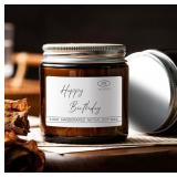 $13 Jasmine Scented Candles, Natural Soy Candle fo