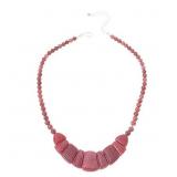 $220 Jay King Bar0que Rose Rhodonite Sterling Silv