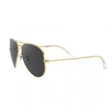 $204 Ray-Ban RB3025 Original Aviator Metal Sunglas