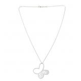 $75 Tanya Moss Monarch Butterfly Pendant necklace