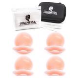 $12 Luminessa 4 Pairs Silicone Reusable Nipple Cov