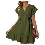$23 Dokotoo Womens Summer Dresses 2025 Short Sleev