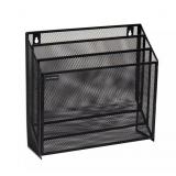 $33 Mind Reader 3 Tier Vertical Mount Wall File Ho