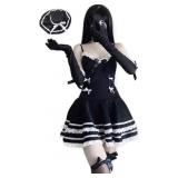 $19 Sexy Maid Cosplay Costumes Cute Dress and Thon