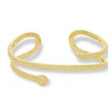 $44 Bellezza coiled snake cuff wrist