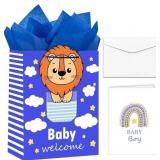 $4 Yitla 13' Baby Gift Bag Large Baby Boy Girl Gif