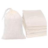 $13 KUPOO 50PCS Muslin Sachet Bags Drawstring Cott