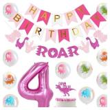 $16 Dinosaur Party Decorations for Girls, Number 4