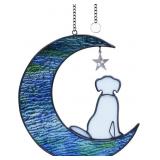 $14 Stained Glass Dog Memorial Gifts for Loss of D