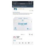 $25 Discreet Seat DS-1000 Half-Fold Toilet Seat Co