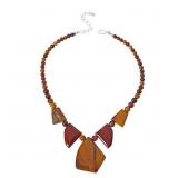 $120 Jay King Madagascar Flower Stone Necklace