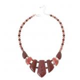 $150 JAY King NIGERIAN STRAWBERRY QUARTZ Necklace