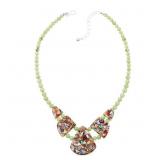 $190 JAY King Abalone REVERSIBLE Necklace STERLING