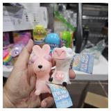 $10 Bulging eye cow squish toy