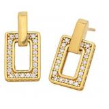 $56 ABSolute by katherine mcfee RECTangle LINK EAR