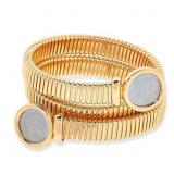 $125 Bellezza coin coil bracelet