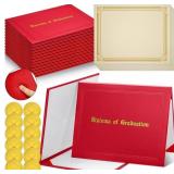 NEW  $40 Spakon 12 Set Graduation Diploma Cover Bu