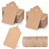 $6 VGOODALL 180PC Gift Tags with String Attached,