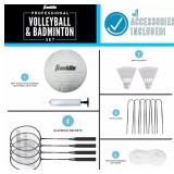 $200 Franklin Sports Professional Badminton & Voll