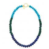 $140 Connie craig carroll 20' Necklace Lapis malac