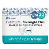 $26 Because Premium Overnight Plus Incontinence Un