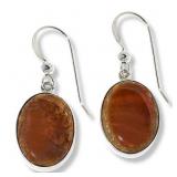 $82 Jay King Ammonite Fossill Earrings